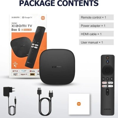 Xiaomi TV Box S Android 3rd Gen 4K Ultra HD MDZ-32-AA