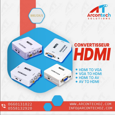 Convertisseur HDMI VGA AV 