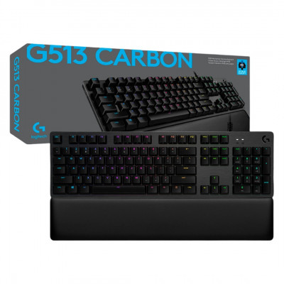 CLAVIER LOGITECH G513 CARBON GX BLUE