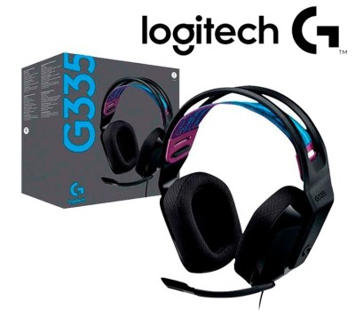 CASQUE LOGITECH G G335 BLACK GAMING