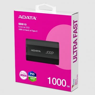 SSD EXTERNE TYPE C ADATA 1TO ULTRA FAST SD810 PS5 & XBOX S X