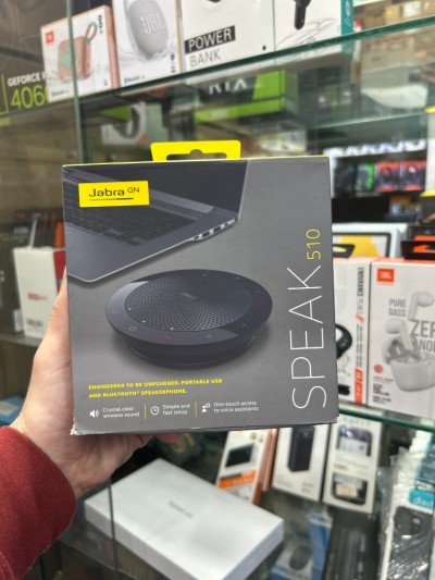  Jabra Speak 510 Haut-parleur Bluetooth portable pour conférence