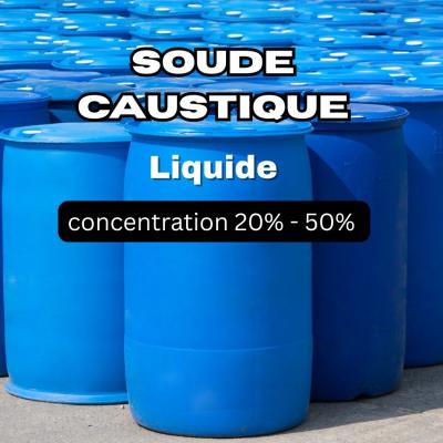 SOUDE CAUSTIQUE / liquide / concentration 20% - 50% 