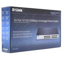 Switch D-LINK 24 ports 10/100Mbps - Métallique & Rackable DES-1024D 