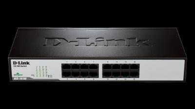 Switch D-LINK 16 ports 10/100Mbps - Métallique & Rackable DES-1016D 