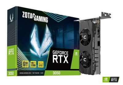 CARTE GRAPHIQUE ZOTAC GAMING GeForce RTX 3050 6GB SOLO 96BIT GDDR6