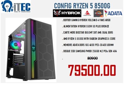 UNITE RYZEN 5 8500G 16G D5 256NVME