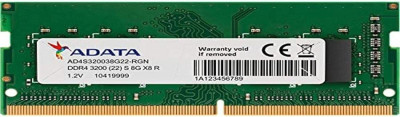 MEMOIRE DDR4 ADATA 8G 3200 PC4-25600 SODIMM AD4S32008G22SGN