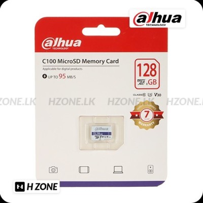 CARTE MEMOIRE DAHUA C100 128GB DATA FLASH MEMORY CARD