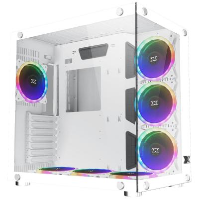 BOITIER XIGMATEC QUANTUM WHITE 4 FANS ARGB