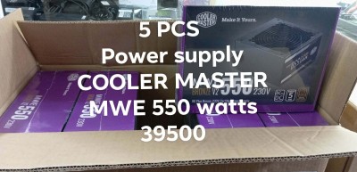 5 X ALIMENTATION COOLER MASTER MWE 550W 80 PLUS BRONZE V2 MPE-5501-ACABW-BEU