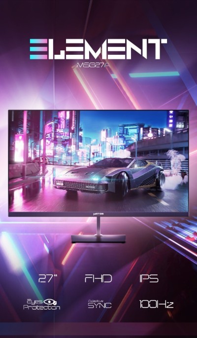 ECRAN GAMING MATOS ELEMENT MSG27A 27" IPS FHD 100HZ