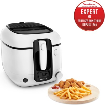 FRITEUSE MOULINEX SUPER UNO 1800W BLANC  AM314010