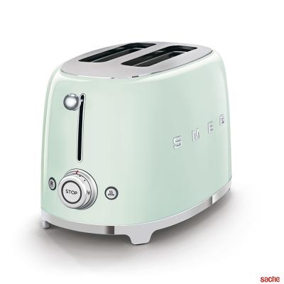 GRILLE PAIN SMEG 950W VERT D'EAU TSF01PGEU