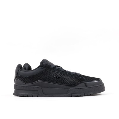 BASKETS DE LUXE VO7 COSMO PYTHON HOMME NOIR