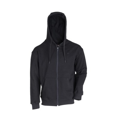 HOODIE AVEC ZIP DEPART HOMME NOIR