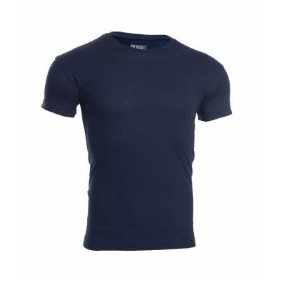 T-SHIRT HOMME DEPART  BLEU 100% COTON SIMPLE