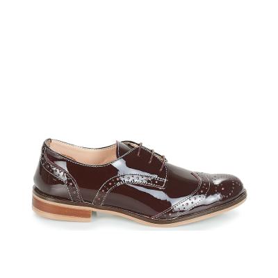 DERBY ANDRÉ FEMME PLYMOUTH CUIR BORDEAUX