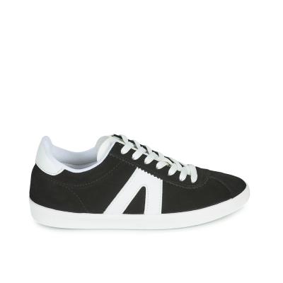 BASKETS ANDRÉ FEMME SPRINTER DAIM NOIR BLANC
