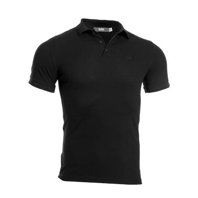 POLO SHIRT HOMME DEPART REGULAR NOIR 100% COTON