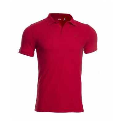 POLO SHIRT HOMME DEPART REGULAR ROUGE 100% COTON