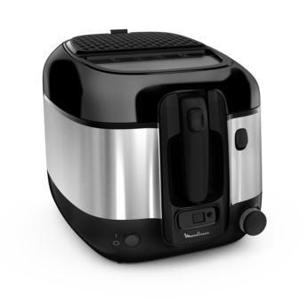 FRITEUSE MOULINEX SUPER UNO 1.5KG INOX/NOIR  AM316D10