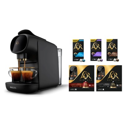 MACHINE A CAFE L'OR 50CAP NOIR LM9012/N