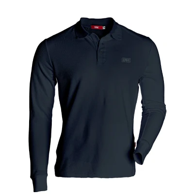 POLO A MANCHES DEPART HOMMES BLEU MARINE