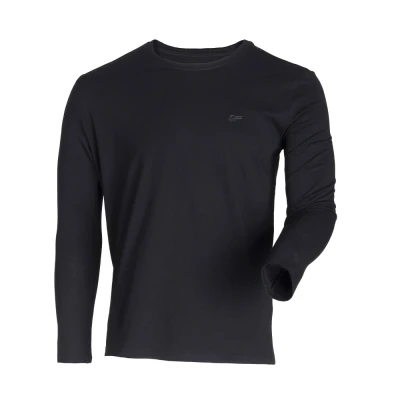 T-SHIRT A MANCHES DEPART HOMMES NOIR