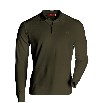 POLO A MANCHES DEPART HOMMES KAKI