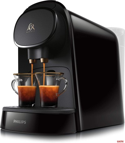 MACHINE A CAFE PHILIPS L'OR PIANO NOIR 50CAP  LM8012