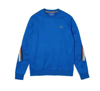 بدلات-رياضية-sweatshirt-homme-lacoste-tennis-classic-fit-bandes-siglees-شراقة-الجزائر