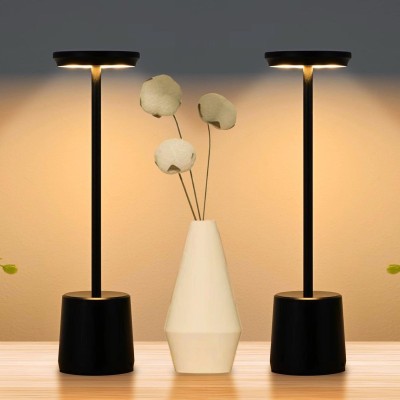 Rechargeable Table Lampe LED tactile en métal simple et sans fil