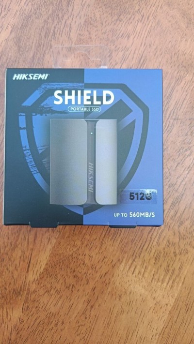 DISQUE DUR EXTERNE SSD HIKSEMI SHIELD 512Go USB 3.2 Gen 2 ( 512GB )