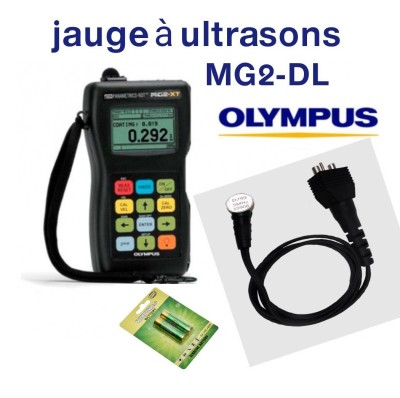Jauge d'épaisseur à ultrasons Olympus MG2-DL 