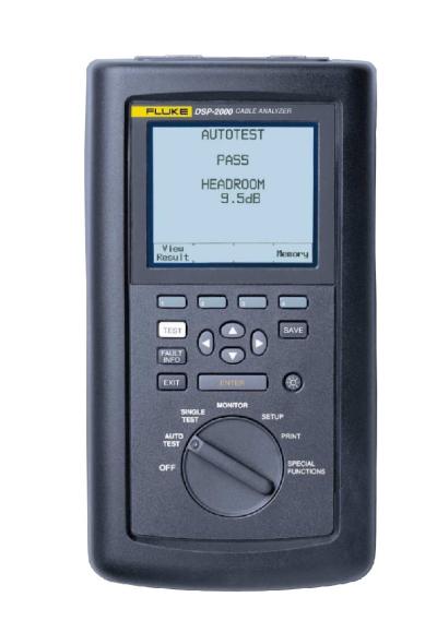 Testeur Analyseur de Câbles Fluke DSP-2000 - Vérification, Mesure, et Diagnostic des Câbles