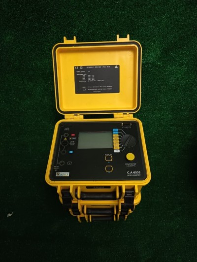 megohmmetre 5 KV Chauvin Arnoux C.a 6505 Testeur Contrôleur disolement