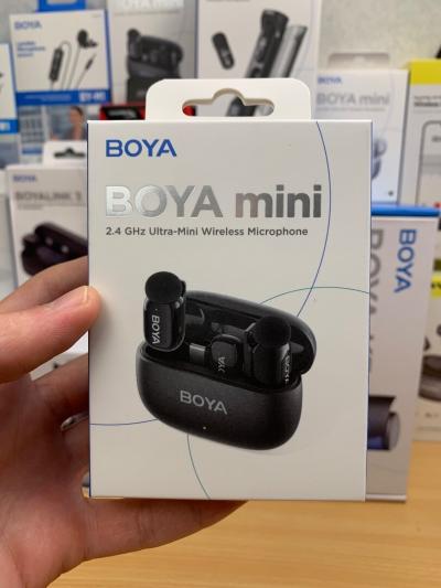 BOYA mini wireless Microphone Type-C (original) ,black