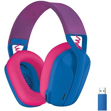 CASQUE LOGITECH GAMING BLUETOOTH SANS FIL ULTRA-LÉGER G435
