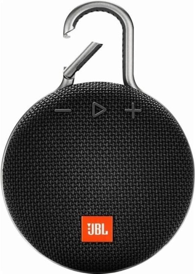 speaker JBL Enceinte Bluetooth clip 3 portable avec mousqueton Étanchéité IPX7 Autonomie 10hrs  