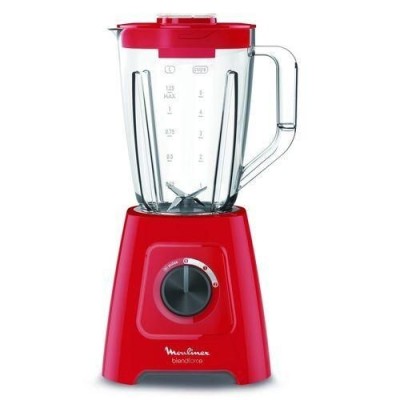 moulinex Blendforce Blender Capacité 2 litre - 600 Watts - LM420510 ROUGE-2 vitesses