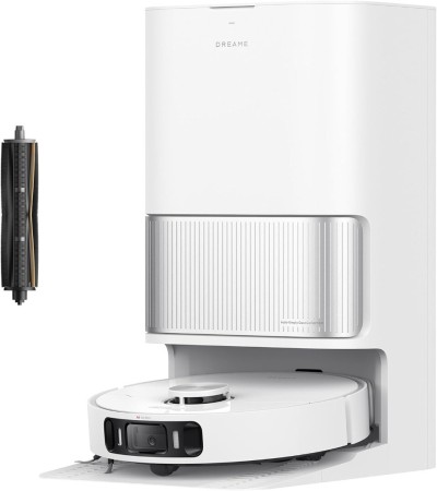 Dreame L40 Ultra AE Robot Nettoyage serpillière à l'eau chaude 75C, 19 000 Pa Aspiration Puissante,
