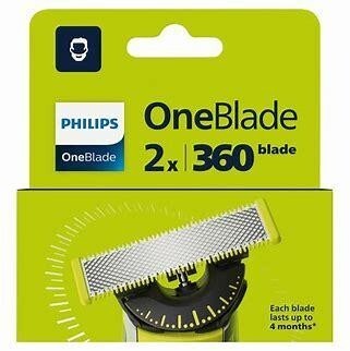 philips OneBlade x2 360  Lame de rechange Système double protection qp420/50