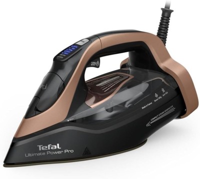 TEFAL Fer à repasser Ultimate Power Pro, 3200 W, Débit 85 g/min, 5 réglages automatiques - FV9E50E0