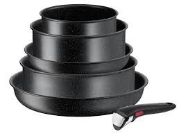 TEFAL INGENIO BLACK STONE Batterie de cuisine 6 PIECES - L3999102 