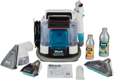 Nettoyeur de taches Shark, 5 outils, suceur plat, tuyau, 2 Formules nettoyage 450W px2000