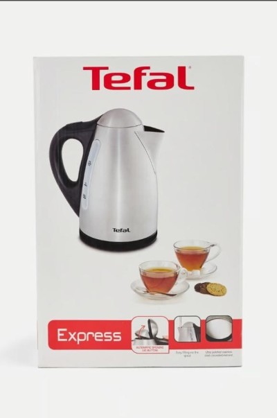 Bouilloire electrique tefal Express 1,7 Litre - Filtre Anti-Tartre-2400W- KI110F10