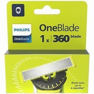 philips OneBlade x1 360 Lame de rechange Système double protection qp410-50