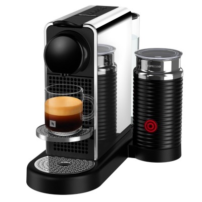 Machine a cafe a capsules nespresso CitiZ et Milk Platinum- 19bar -1L reservoir-xn630d10