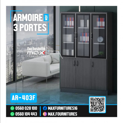 ARMOIRE 3 PORTES - IMPORTATION - 1,20M - AR-403F